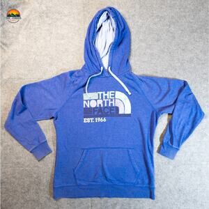 The North Face Hoodie Sweatshirt Purple Long Sleeve Pullover Gorpcore Women's XL